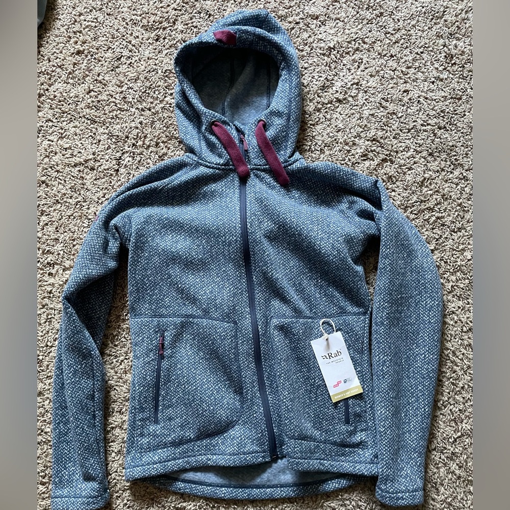 Rab Amy Hoodie size large NWT